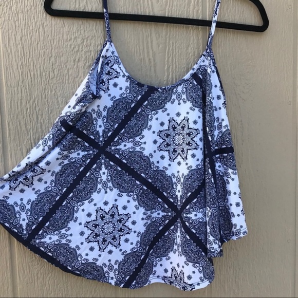 VIBE Sportswear Flowy Tank Top Pattern Medium NWT - Picture 5 of 8